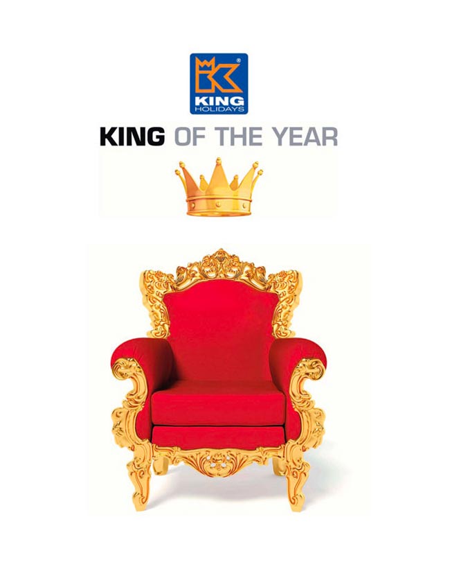 King Holidays - campagna King of the Year